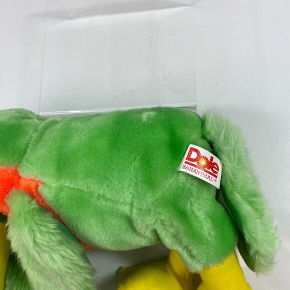 Dole 1983 Bananimal Toucan Plush Stuffed Animal Stuffie Green Yellow Advertising - Picture 6 of 16